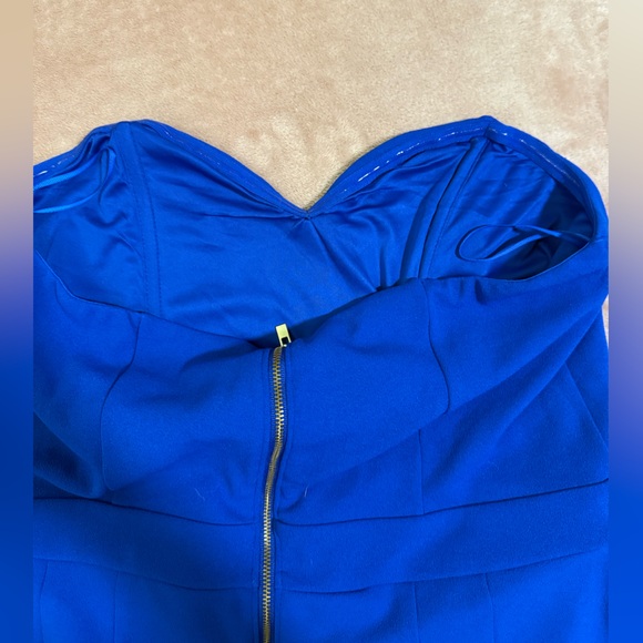 Express Vibrant Blue Jumpsuit - Picture 4 of 5